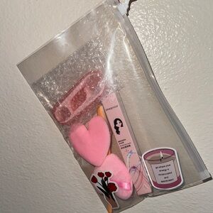 Pink Face Set with Stickers